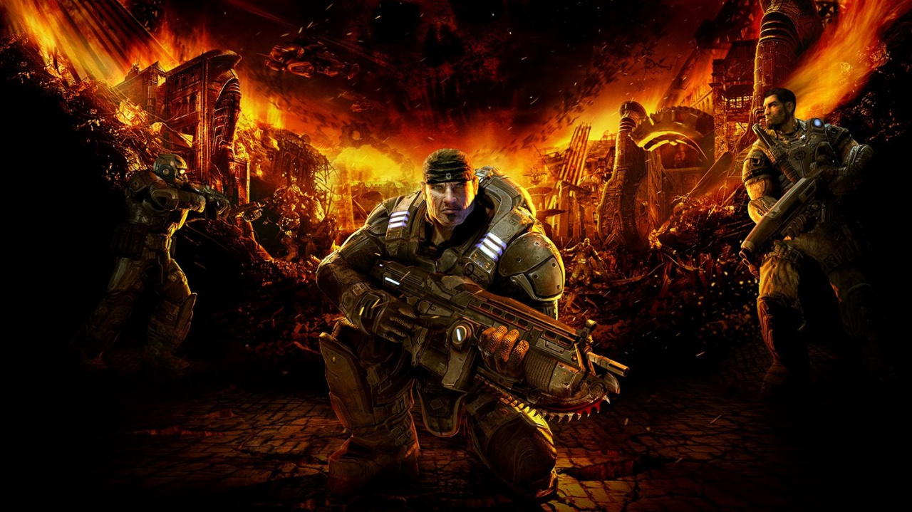 Gears of War (Microsoft Xbox 360, 2006)- used