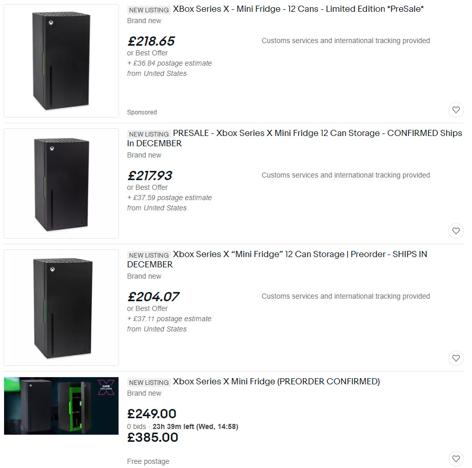 Of Course, The Xbox Mini Fridge Is Already Being Resold At Ridiculous  Prices