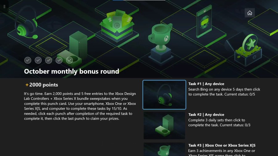 Recompensas da Microsoft: como reivindicar 2.000 pontos de bônus no Xbox em 2 de outubro