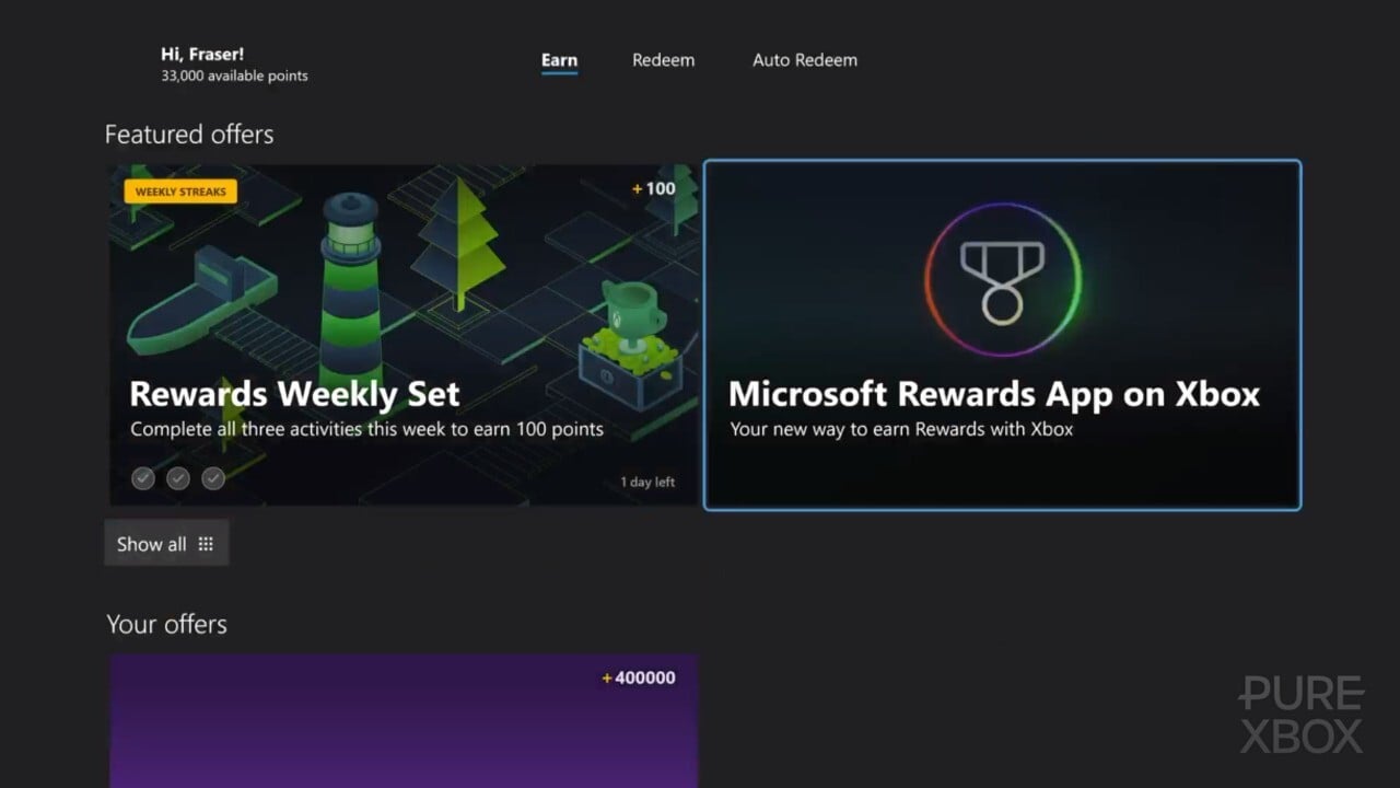 I fan di Microsoft Rewards si stanno preparando per una nuova era su Xbox questa settimana