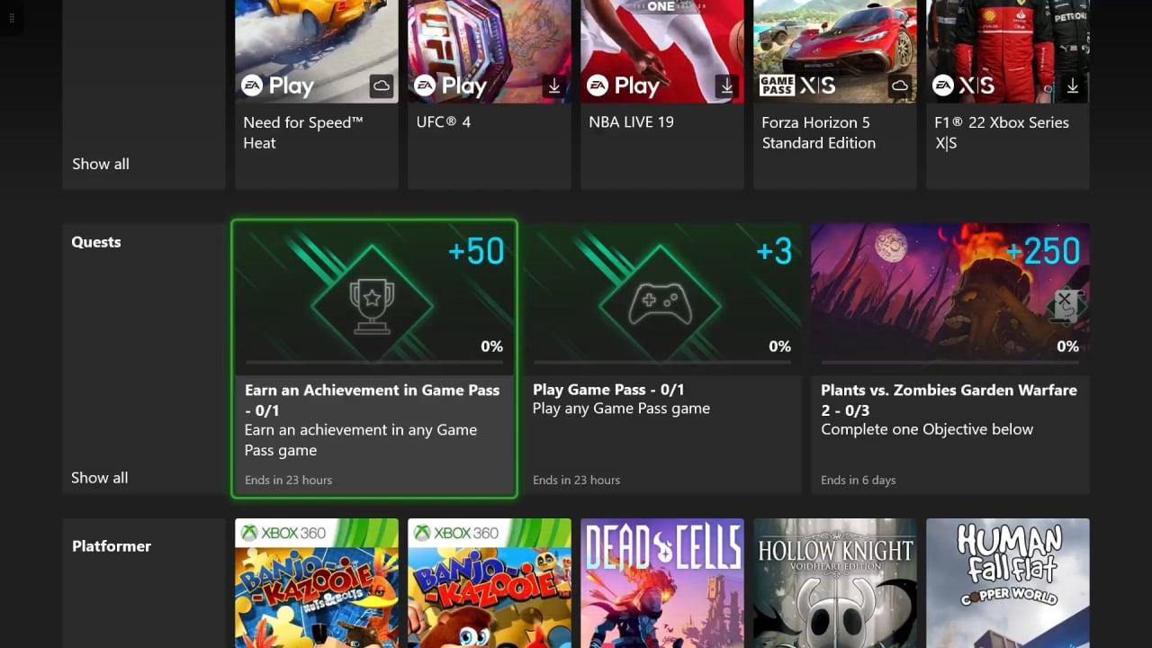 Achieve More, Earn Less — unless you are an Xbox Game Pass
