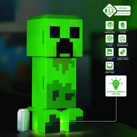 Xbox a sorti un mini-réfrigérateur sur le thème de Minecraft 'Creeper' 2