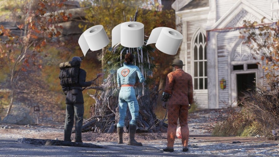 People Are Hoarding And Price Gouging Toilet Paper In Fallout 76