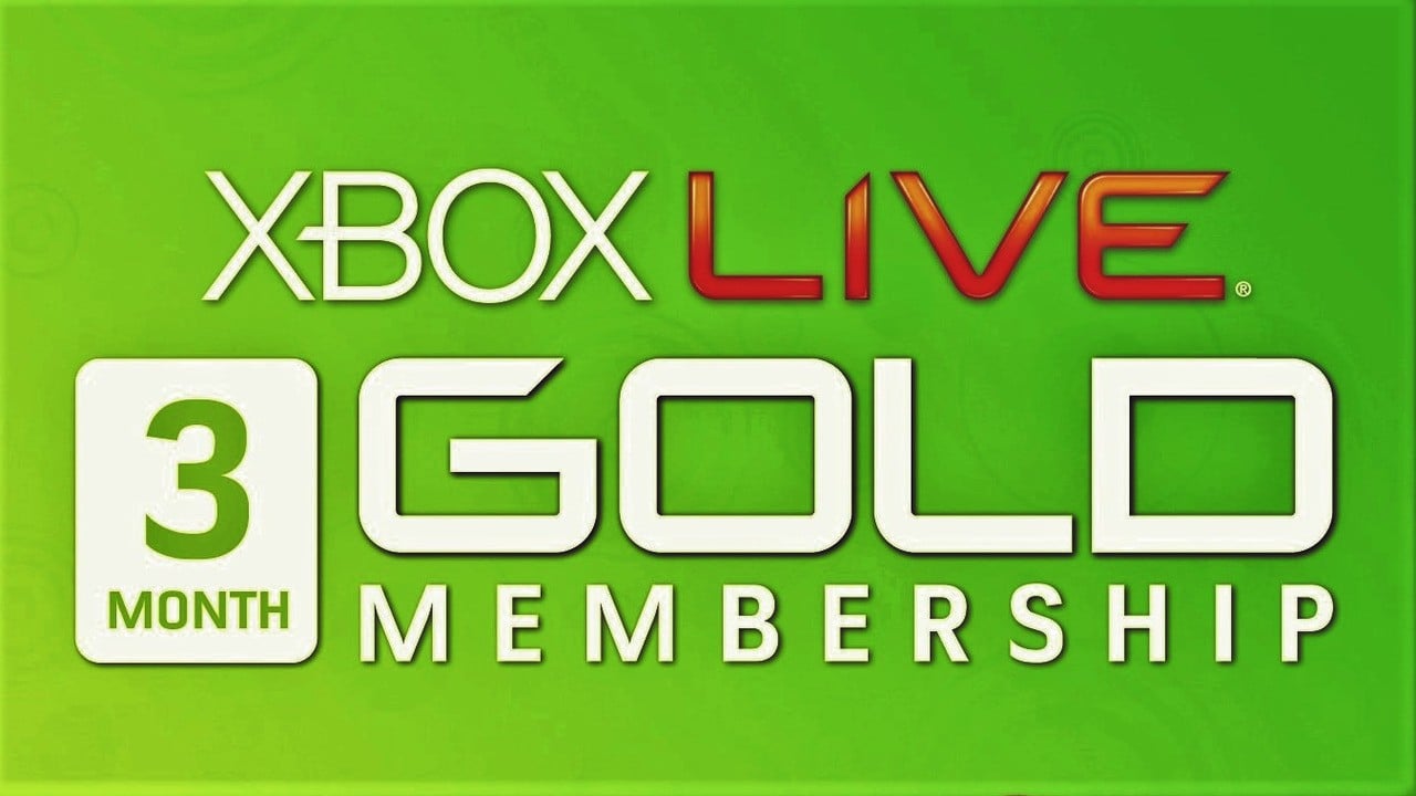 3 years xbox live gold