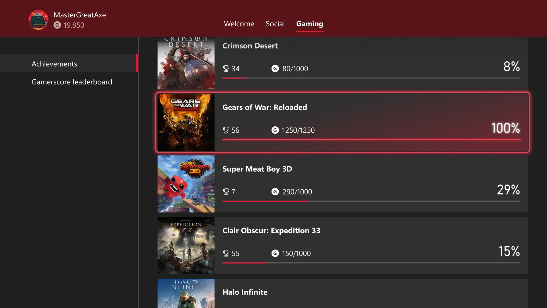 Xbox's First 'Gamerscore Millionaire' Suggests How To Improve 100% Completions