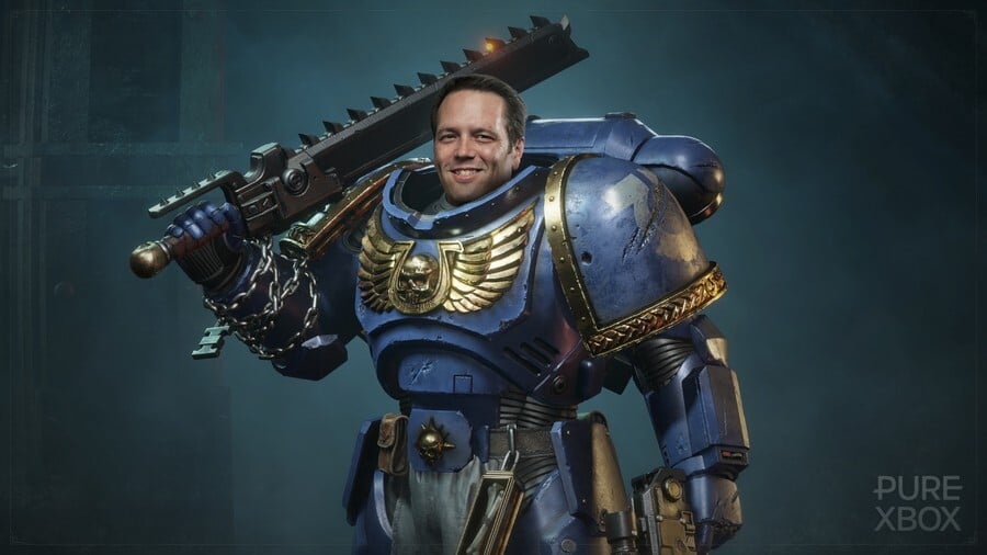 Xbox Boss Phil Spencer Spotted Online Enjoying Some Warhammer 40K: Space Marine 2