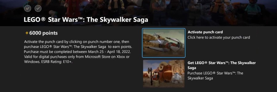 PSA: Buy LEGO Star Wars on Xbox?  Check Microsoft Rewards 1 first