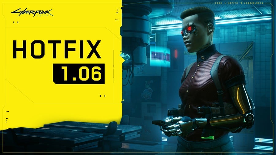 CDPR Releases Hotfix 1.06 For Cyberpunk 2077, Here's What's Included