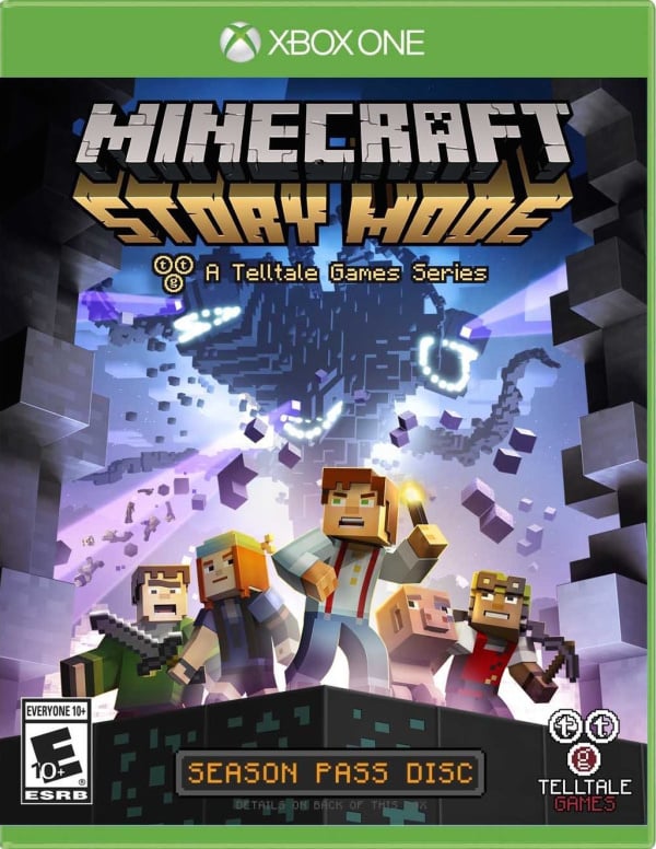 Minecraft: Story Mode Xbox One X Original vs Netflix Comparison 