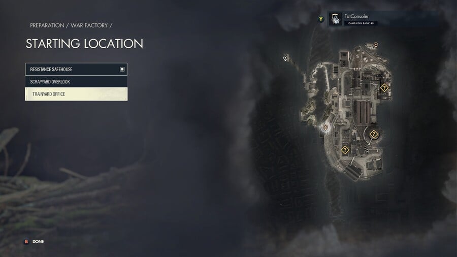 Sniper Elite 5 Mission 4 Starting Locations: War Factory 3
