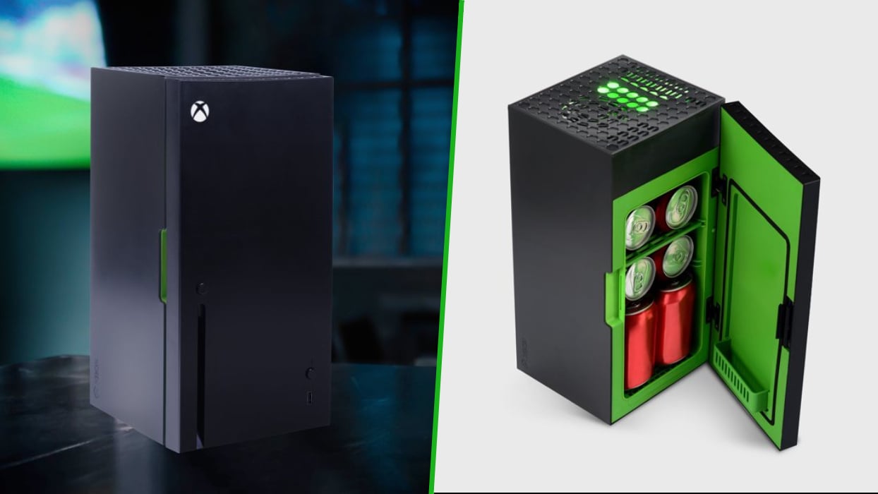 Xbox Series X Replica Mini Fridge - Black 4.5 L Drinks Cooler