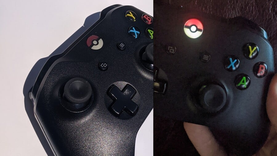 Random: Xbox Fan Builds Pokémon Power Button For Their Controller