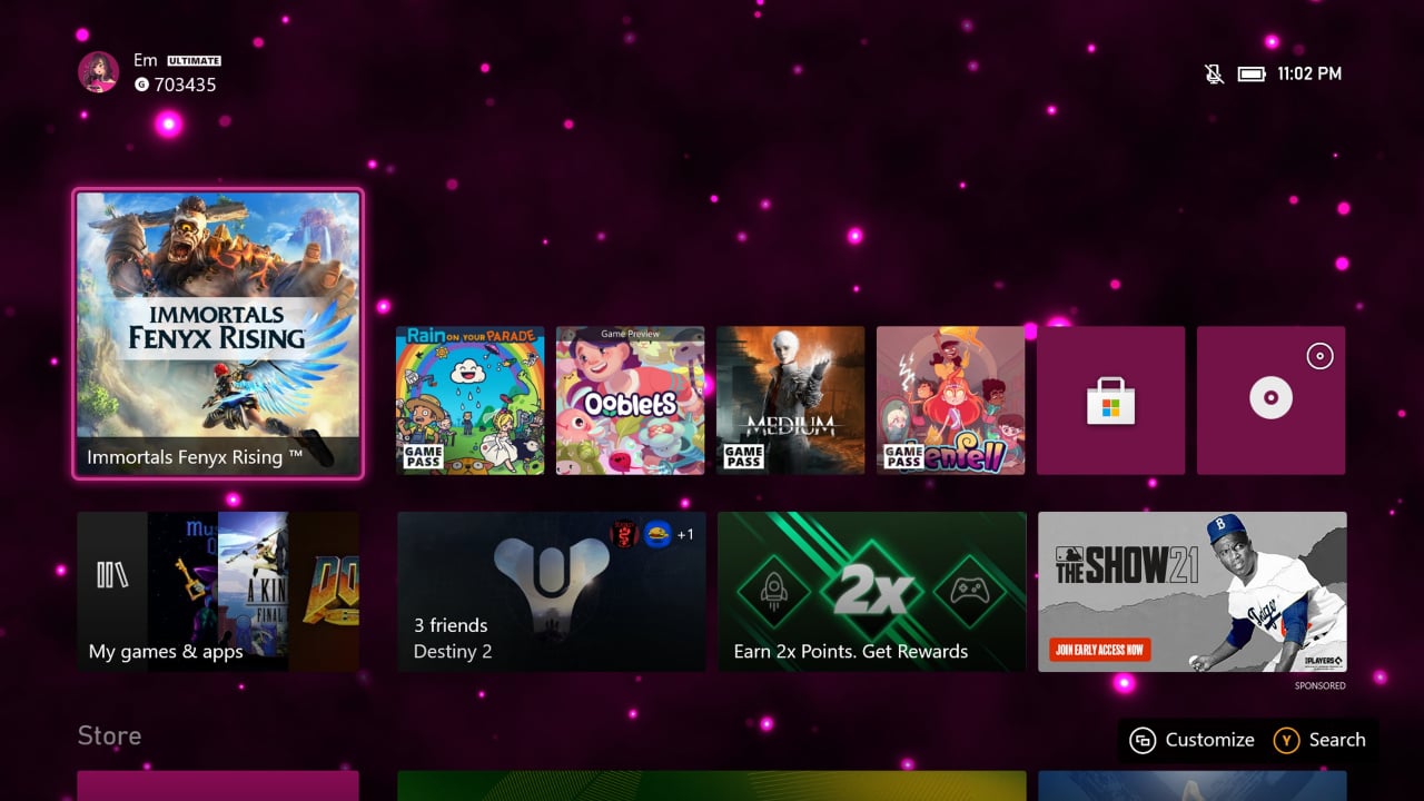 Heres A Sneak Peek At A New Dynamic Background Coming To Xbox Series X And S Pure Xbox 8915