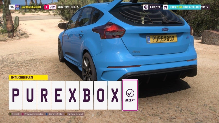 Talking Point: What's On Your Forza Horizon 5 Number Plate?