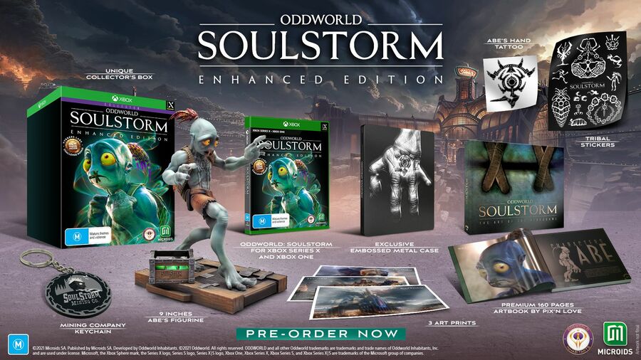 Oddworld: Enhanced Edition Soulstorm Xbox Enhanced Edition