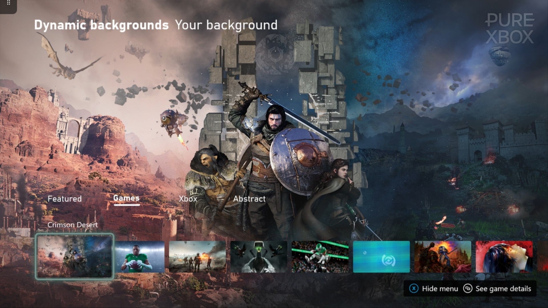 Microsoft Adds Three New Dynamic Backgrounds For Xbox Series X|S (March 2026)