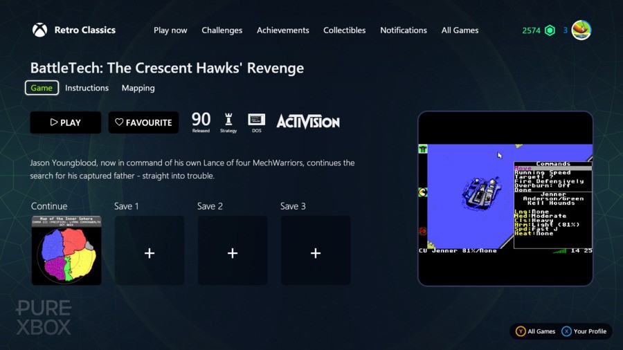 Four New Games Added To Xbox Retro Classics In October 20252