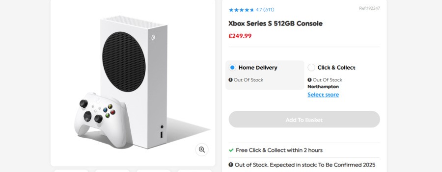 Xbox Series X|S Stock Drops To Surprisingly Low Levels At Multiple UK Retailers 3