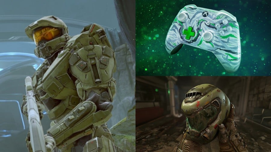 Random: Is This A Controller, Master Chief's Helmet Or Doomguy?