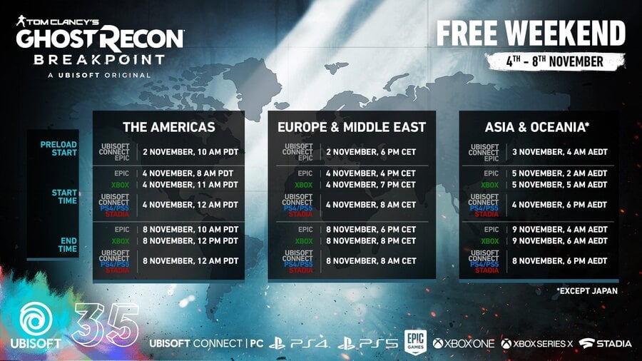 Ghost Recon: Breakpoint Free-To-Play Xbox