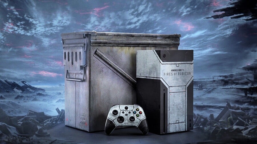 Microsoft Unveils Custom Armored Core 6 Xbox Series X Console