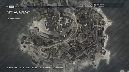 Sniper Elite 5 Mission 3 Collectible Locations: Spy Academy 17