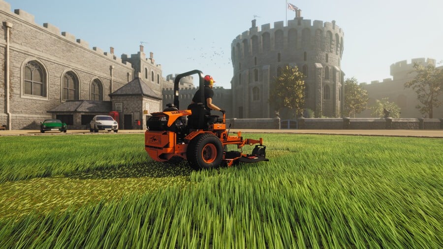 Lawn Mowing Simulator Interview Xbox 1