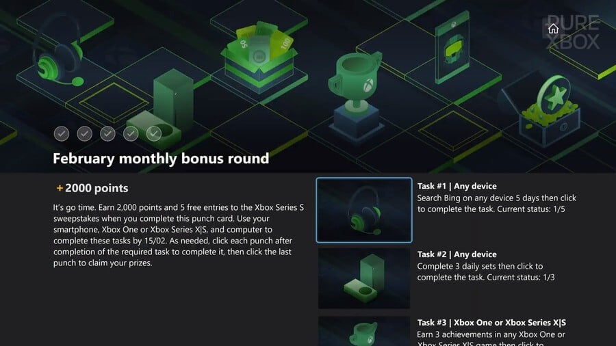 Microsoft Rewards: How To Claim 2000 Bonus Points On Xbox In February 2023 1
