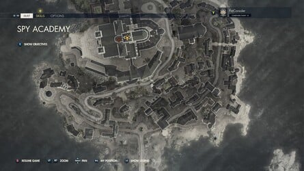 Sniper Elite 5 Mission 3 Collectible Locations: Spy Academy 10