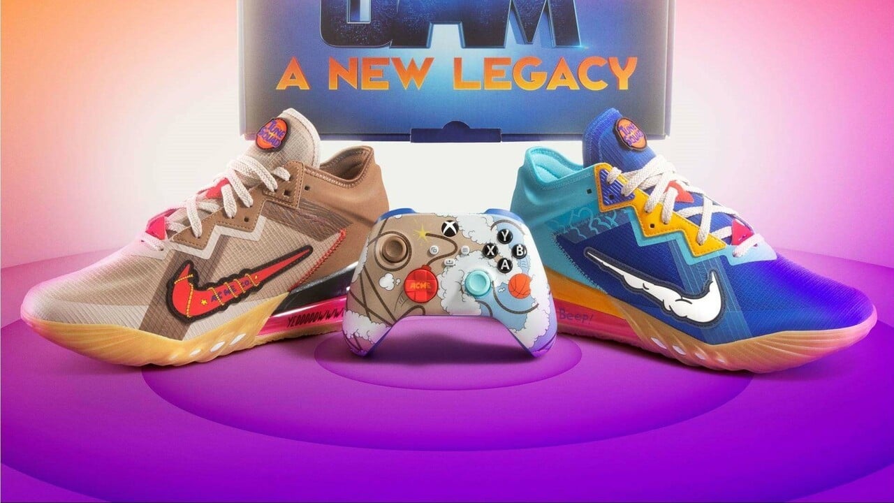 Xbox Unveils New 'Space Jam' Controller & Nike Sneaker Bundle | Pure Xbox