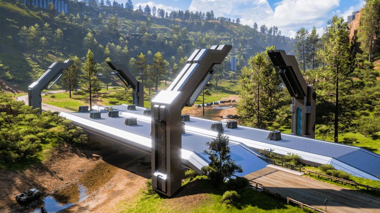Forza Horizon 5 Adds Halo Props So You Can Create A UNSC Racetrack On Xbox