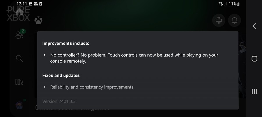 O Xbox Remote Play está adicionando suporte completo para controles de toque no Android e iOS 2