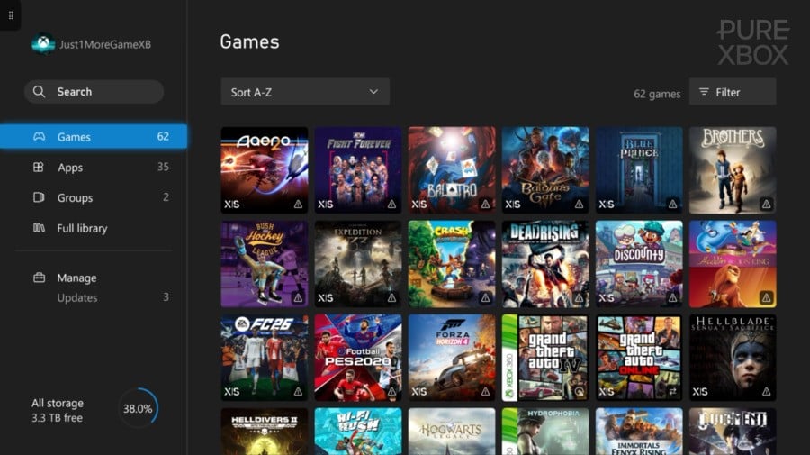 Xbox Bug Sees Games Disappearing And Showing Triangles With Exclamation Marks