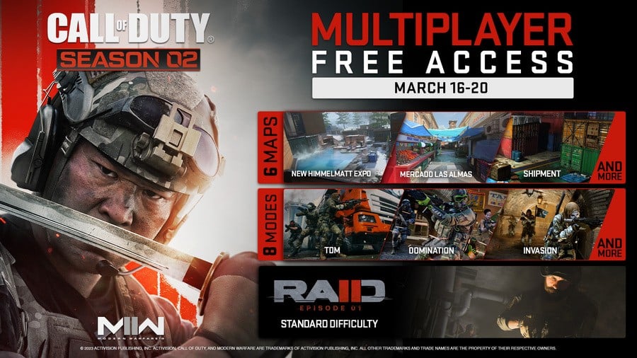 cod free access