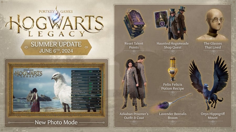 Hogwarts Legacy Summer Update Brings New Photo Mode & More To Xbox 1
