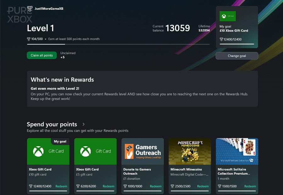 The Xbox Rewards Hub Is Getting Some 'Major' Improvements On PC & Mobile 2