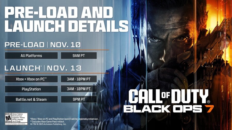 Call Of Duty: Black Ops 7: Release Date, Launch Times & Download Size On Xbox Game Pass1