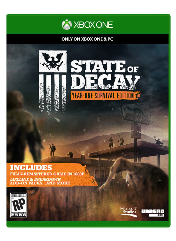 free console state of decay year one survival edition
