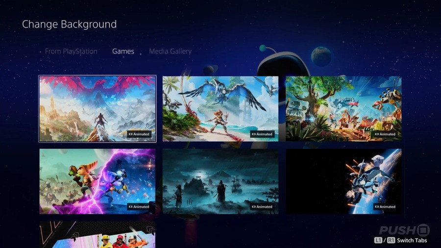 PS5's New Backgrounds Seem More 'Dynamic' Than The Xbox Versions