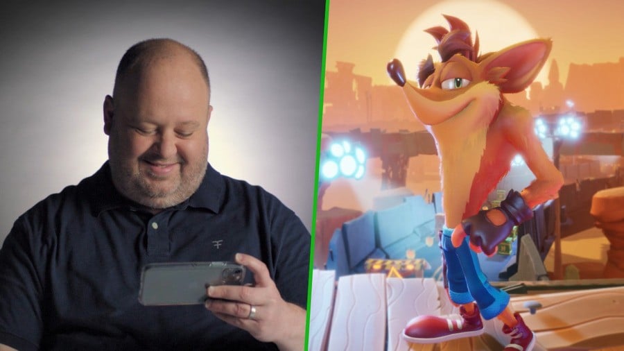 Xbox Exec Causes A Stir On Social Media With Crash Bandicoot Profile Pic