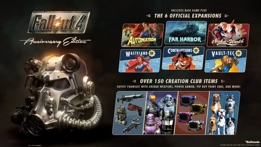 Xbox & Bethesda Announce Fallout 4: Anniversary Edition For Next Month