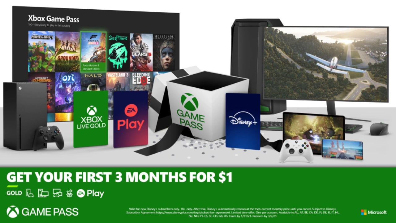 Xbox Game Pass Ultimate: Get one month for just $1