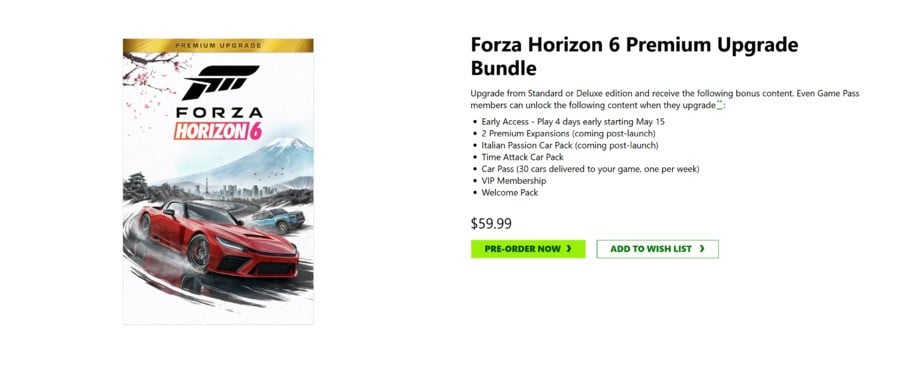 Forza Horizon 6's Controversial Game Pass Upgrade Costs As Much As The Game Itself2