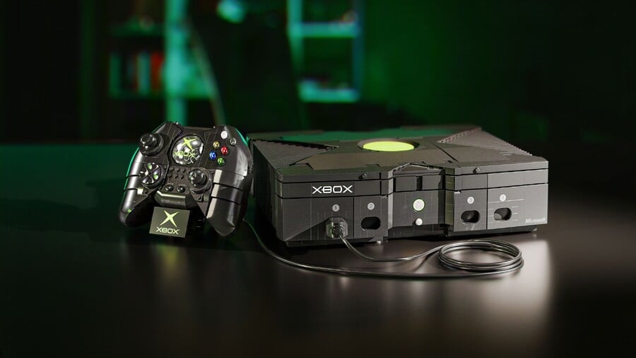 Mattel Brick Shop Unveils Lifesize Original Xbox With 3,509 Pieces & Five Key Features