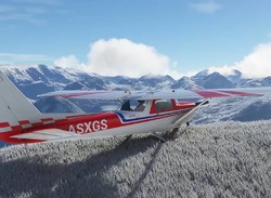 Microsoft Flight Simulator Receives A Real-Time Snow Update