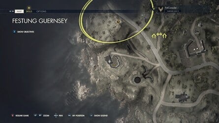 Sniper Elite 5 Mission 5 Collectible Locations: Festung Guernsey 28