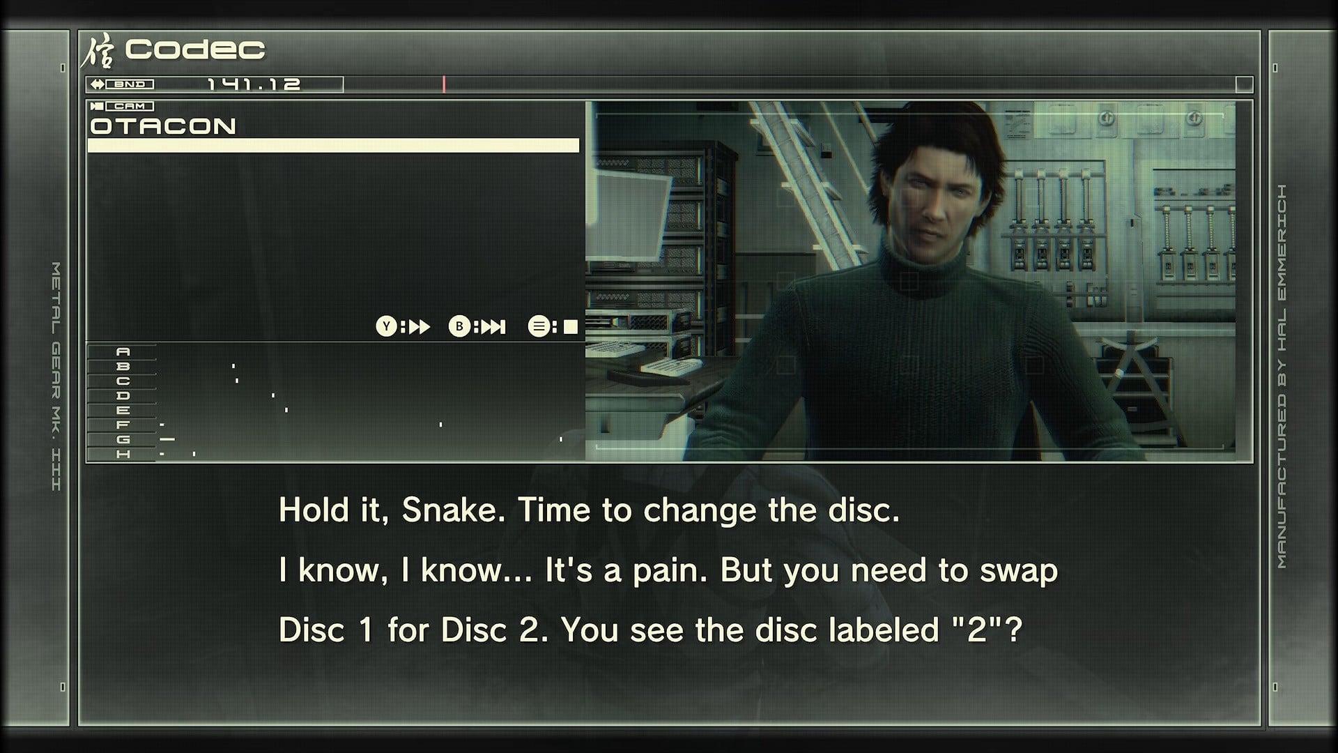 Metal Gear Solid 4's Disc Swap Scene Is Slightly Different On Xbox, And Here's How It Plays Out
