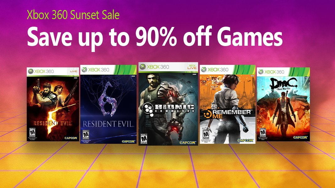 Capcom Promotes Xbox 360 Sale Ahead Of Next Month's Store Closure