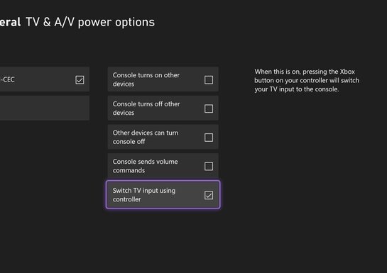 You Can Now Switch Your TV's Input Using Your Xbox Controller