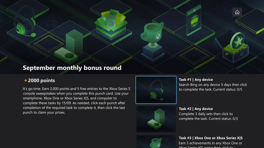 Microsoft Rewards: How To Claim 2000 Bonus Points On Xbox In September 2